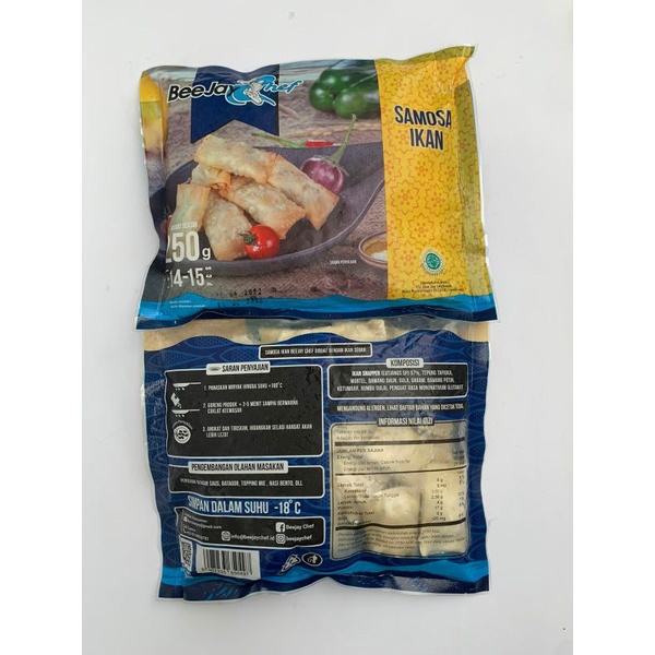 

Beejay Samosa ikan 250gram