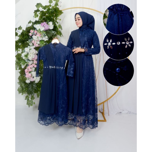 GAMIS COUPLE IBU DAN ANAK| GAMIS| GAMIS TERBARU| GAMIS PESTA| GAMIS TILE| GAMIS KONDANGAN| GAMIS