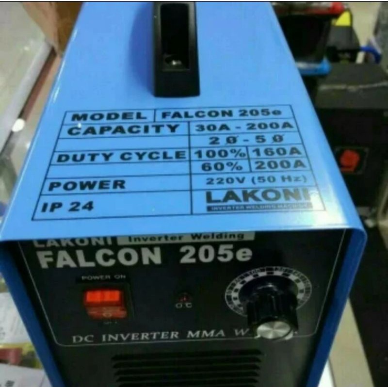 Mesin las - Travo Las Inverter welding 200 A LAKONI FALCON 205e