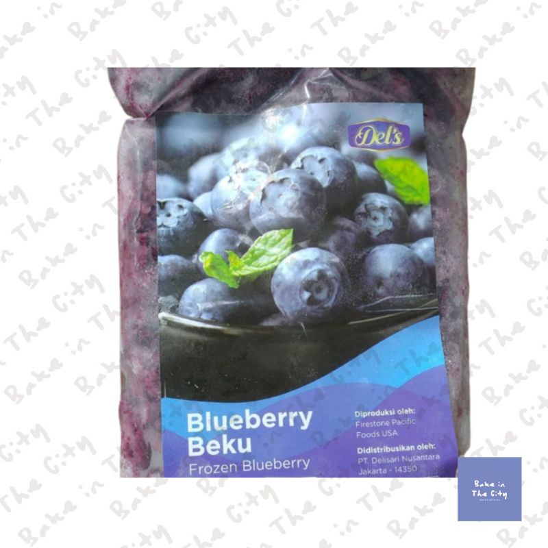 

Buah Blueberry Frozen - 500g | Wajib Instant Only !!