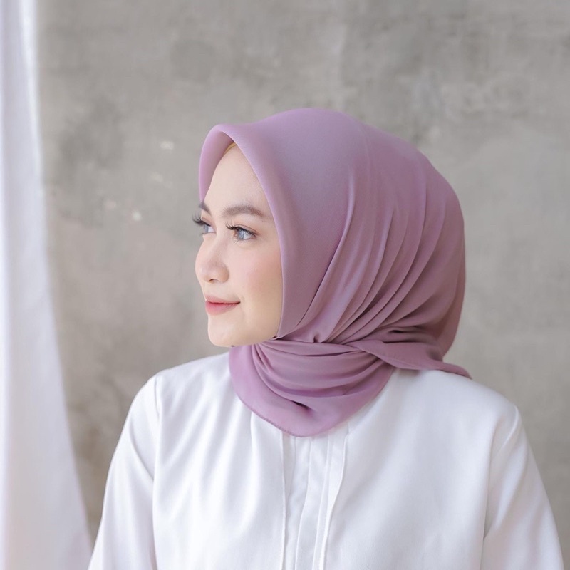 Hijab Segiempat Mauve Paris Premium mauve Segiempat Hijab