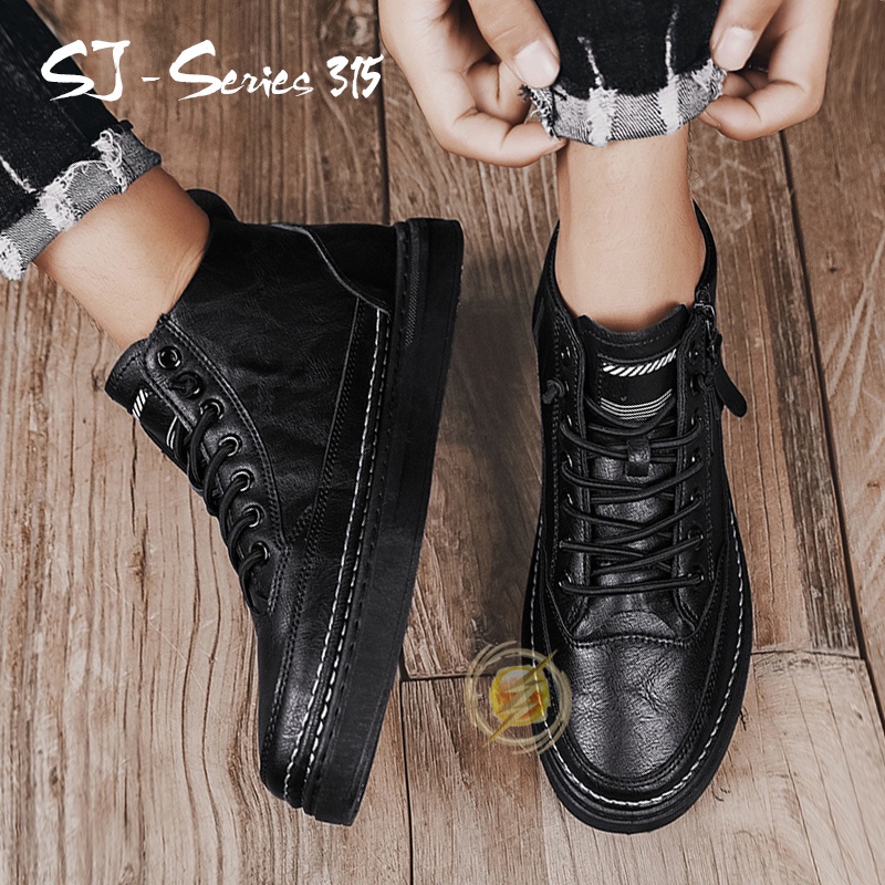 [JWALK] Sepatu Sneakers Pria Fashion Boots Model Keren Buat Hangout dan Gaya Kualitas Import Premium -315