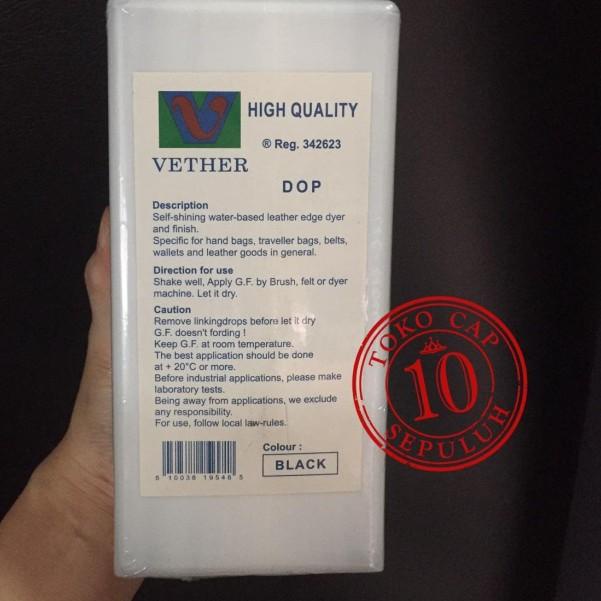 Cat pinggir kulit spon imitasi Vether Dop/Doff - Orange