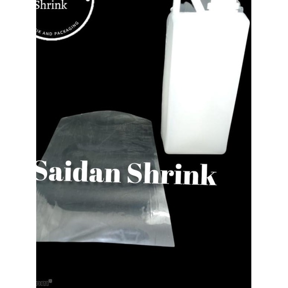

Plastik Segel atau PVC Shrink Jerigen 1L Tinggi