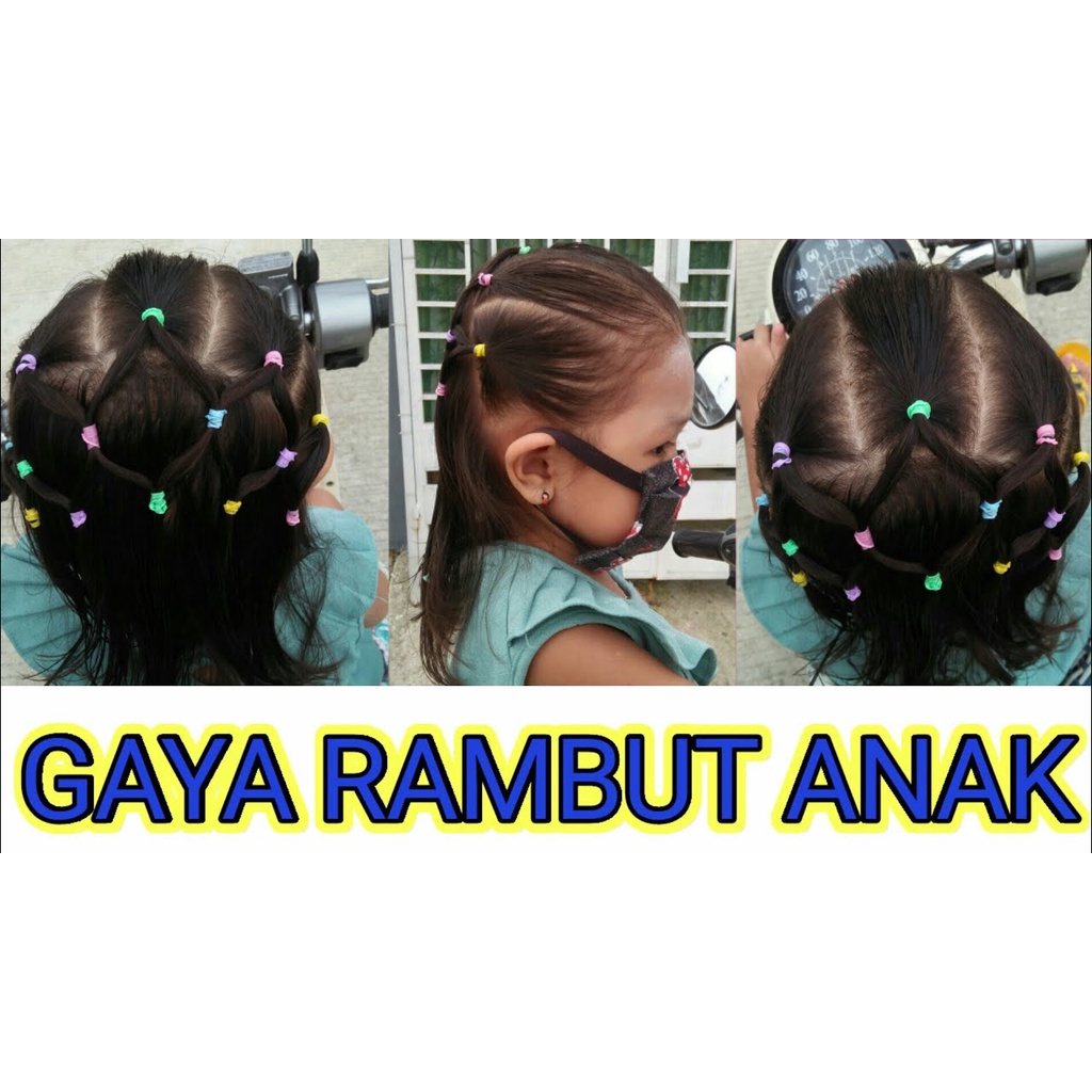 KARET JEPANG IMPORT - IKAT RAMBUT ANAK-ANAK