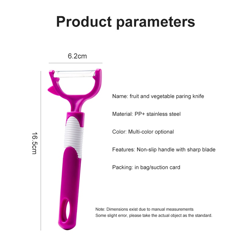 Peeler Ketapel Pisau Pengupas Kulit Buah Wortel dan Sayur