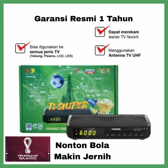 Tv Box Stb Digital Dvb T2 Sniper Tanaka