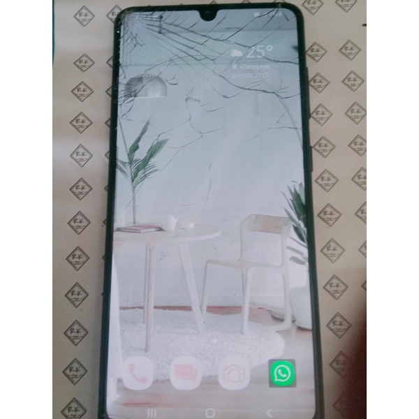 LCD Samsung a31 original copotan minus
