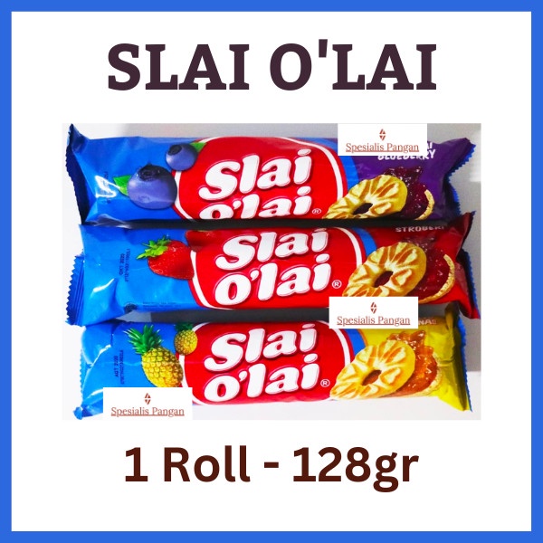 Jual Promo Slai Olai 128gram Roma Slai Olai Olay Strawberry Nanas