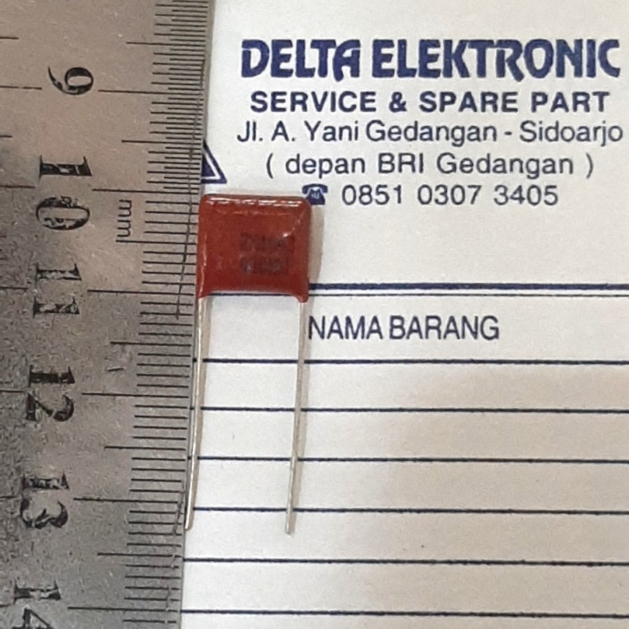 kapasitor milar 104j 400v capasitor milar 104j/400v