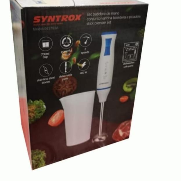 Set hand blender Syntrox / jus tangan / blender tangan