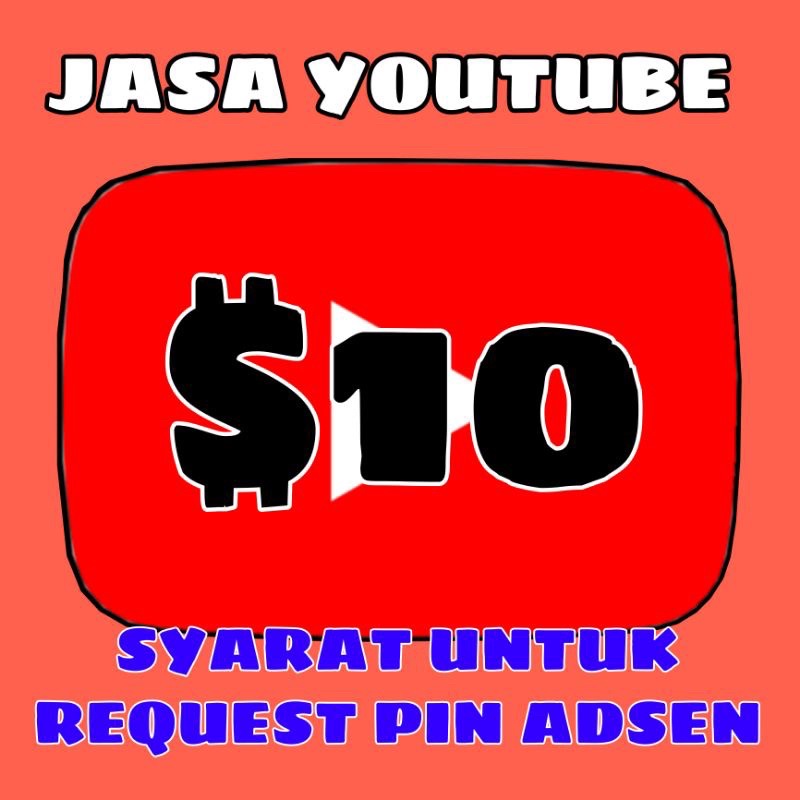 Jasa Top Up push dollar youtube