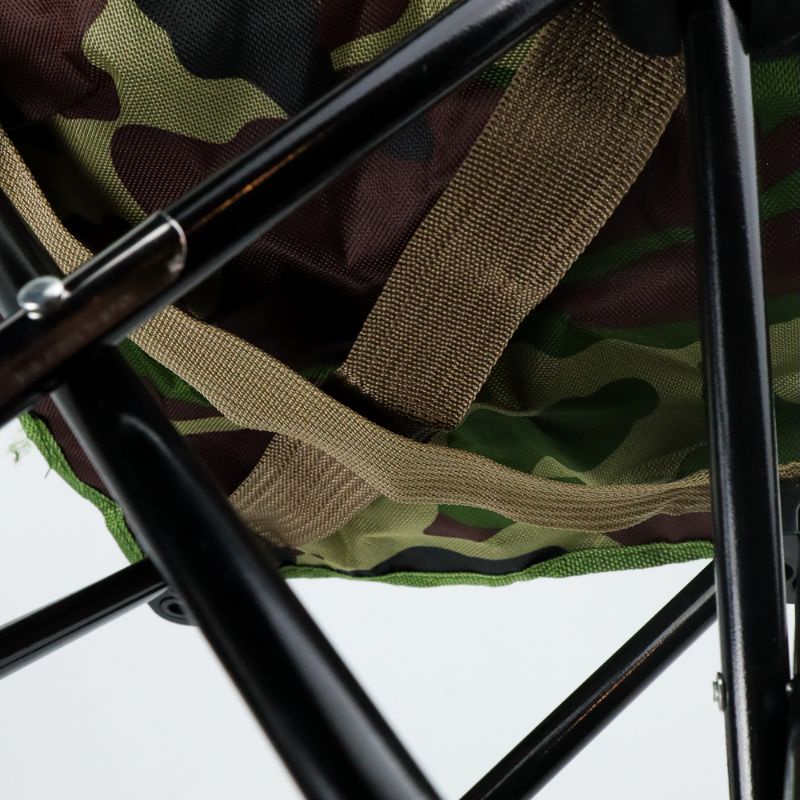 TaffSPORT Kursi Lipat Mancing Kotak Desain Army Camouflage