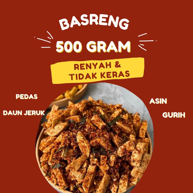 

BASRENG Cemilan Enak Bakso Goreng Pedas berat 500 gram
