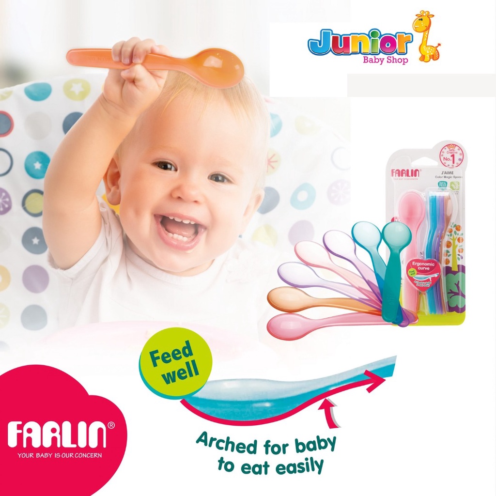 Farlin Color Magic Spoon