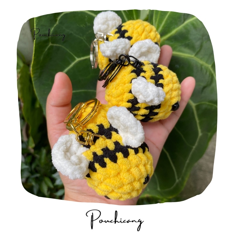 Boneka Rajut Lebah Bee/ Amigurumi Lebah Bee / Plushie