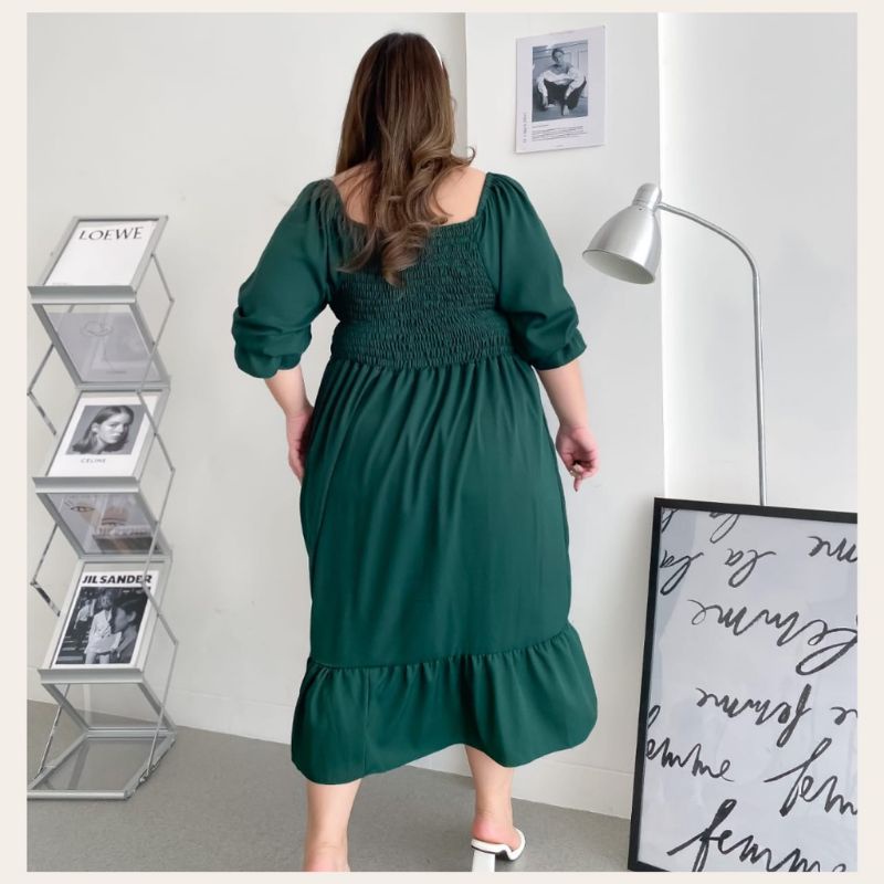 DRESS JUMBO SABRINA AIRA/ DRESS KEKINIAN BIG SIZE./DRESS SERUT.