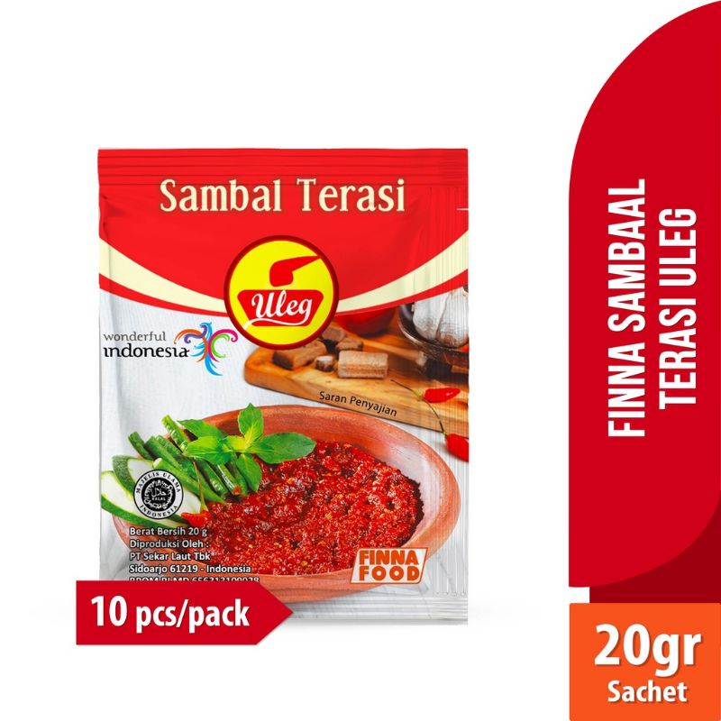 sambal terasi finna isi 10*18gr