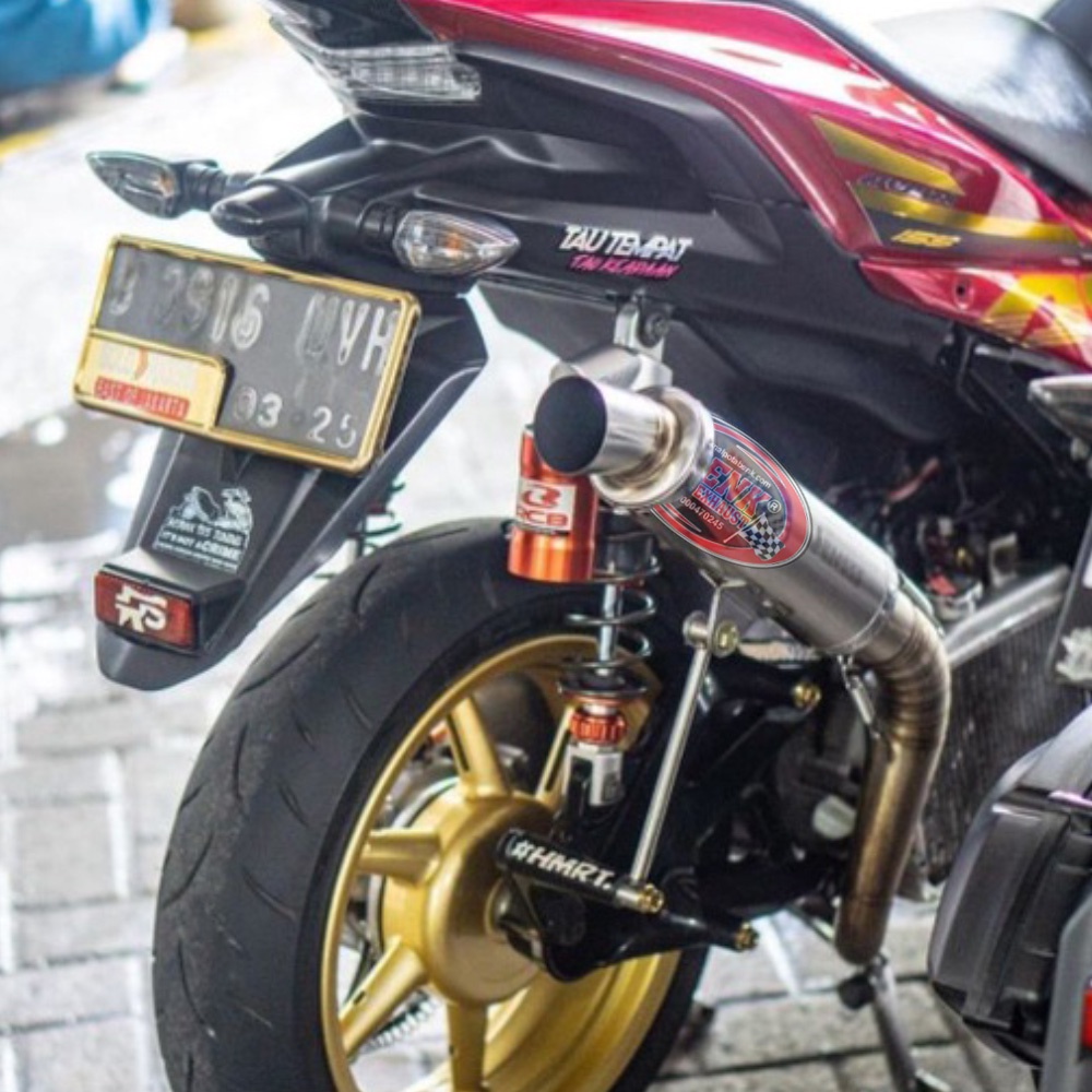 KNALPOT Abenk RACING TYPE NEW MT GP POWER FOR AEROX N-MAX VARIO 125 / 150 PCX 150 NEW VARIO 160 PCX 