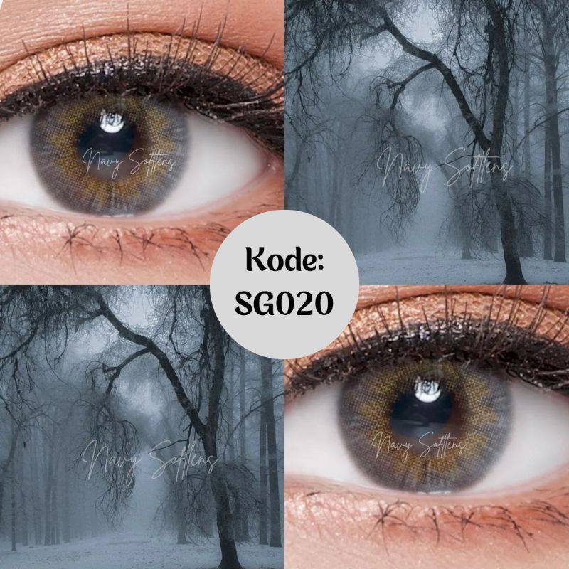 SG020 | Softlens Winter Grey / Softlens Grey / Softlens Murah / Softlens Free Case / Softlens Free air 60ml