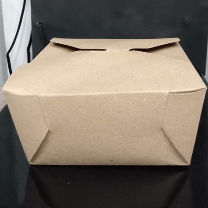 Food Pail Kraft Kotak / Tempat Snack/ Kentang Goreng