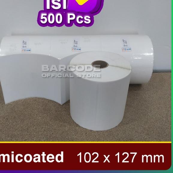 LABEL STICKER JNE 102 X 127 - BARE SEMICOAT 102X127MM RESI JNE