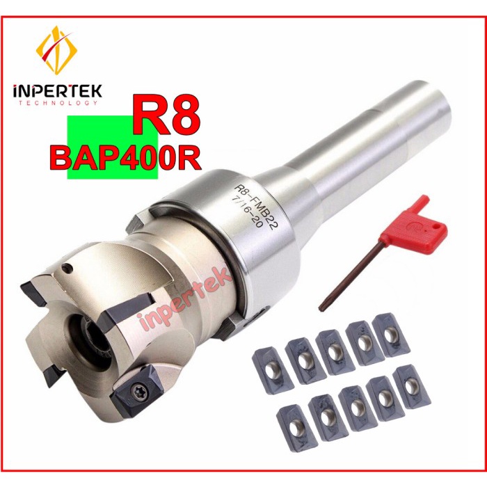 Paket R8 BAP400R Holder Milling Nantong Facemill Nantong Arbor Nantong