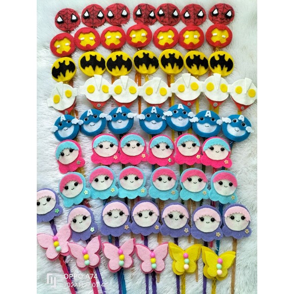 

10pc TUDING NGAJI tanpa isi dakron