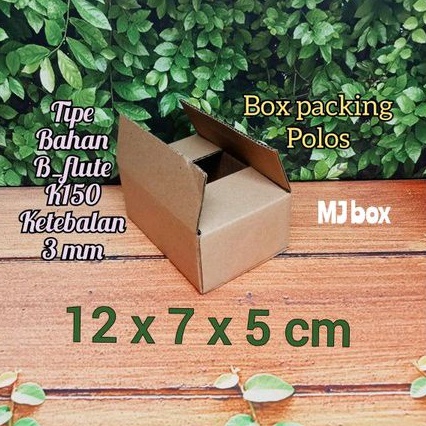 

kardus karton uk, 12x7x5 cm... ST, singgel wall, dus packing, model box biasa