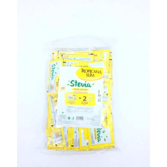 

Tropicana Slim Stevia Sweetener (100x2,6gr)