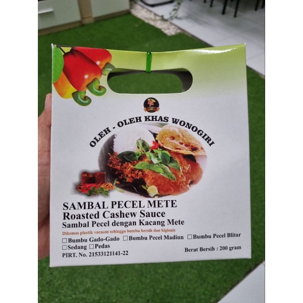 

Sambal Pecel Kacang Mete