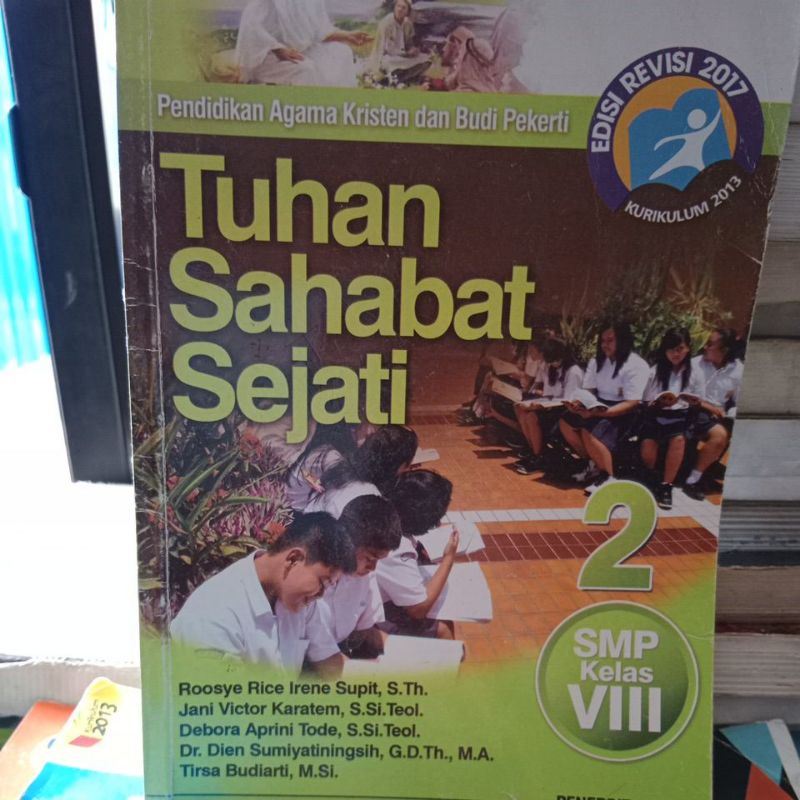Tuhan Sahabat Sejati SMP kelas 8/2