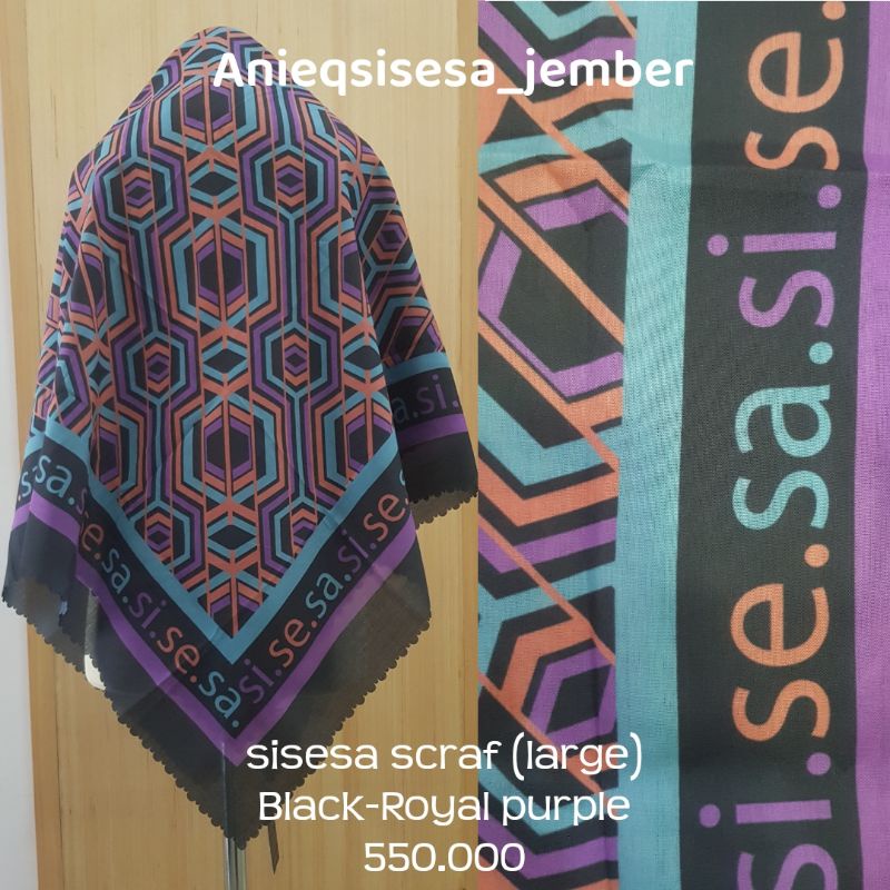 scraf sisesa purple