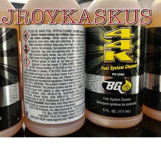 Injector cleaner BG 44K Fuel System Cleaner Kemasan Sekali pakai