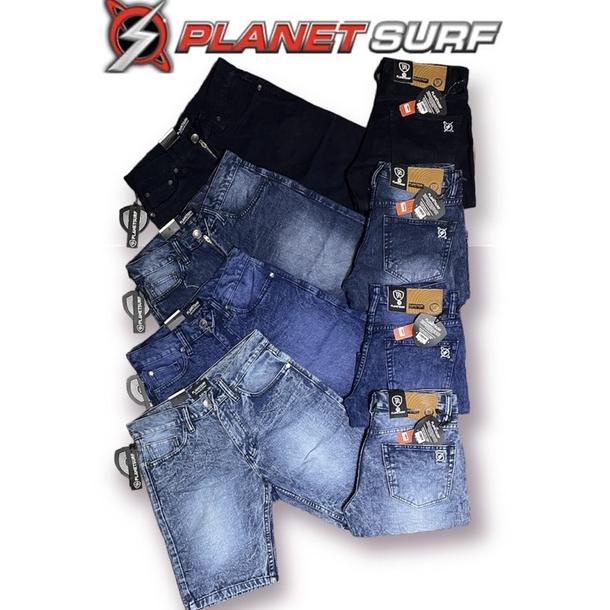 PRODUK- CELANA JEANS PENDEK PREMIUM PLANET SURF// .