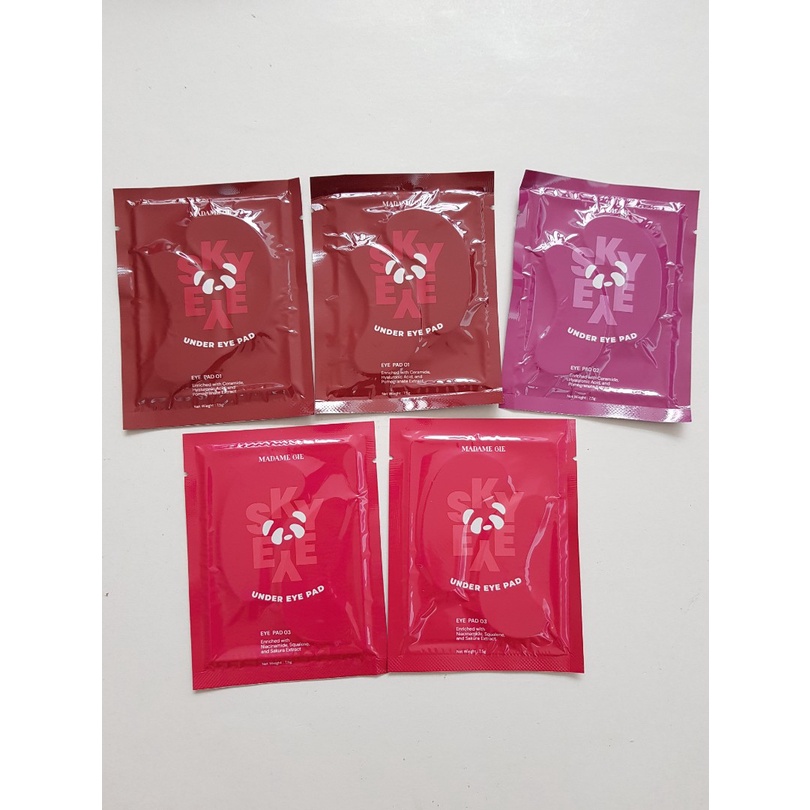 ✿ MADAME ✿MADAME GIE SKY EYE UNDER EYE PAD - MASKER MATA BPOM ORIGINAL