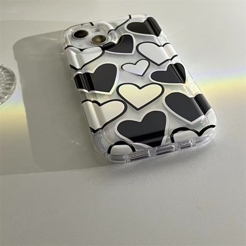 Soft Case Silikon TPU Transparan Motif Bintang Untuk IPhone 14 13 11 12 Pro XS Max XR X 8 7 6S Plus