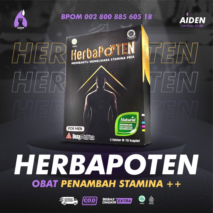 Herbal Terapi Impoten BPOM HERBAPOTEN Anti Ejakulasi Dan Tahan Lama
