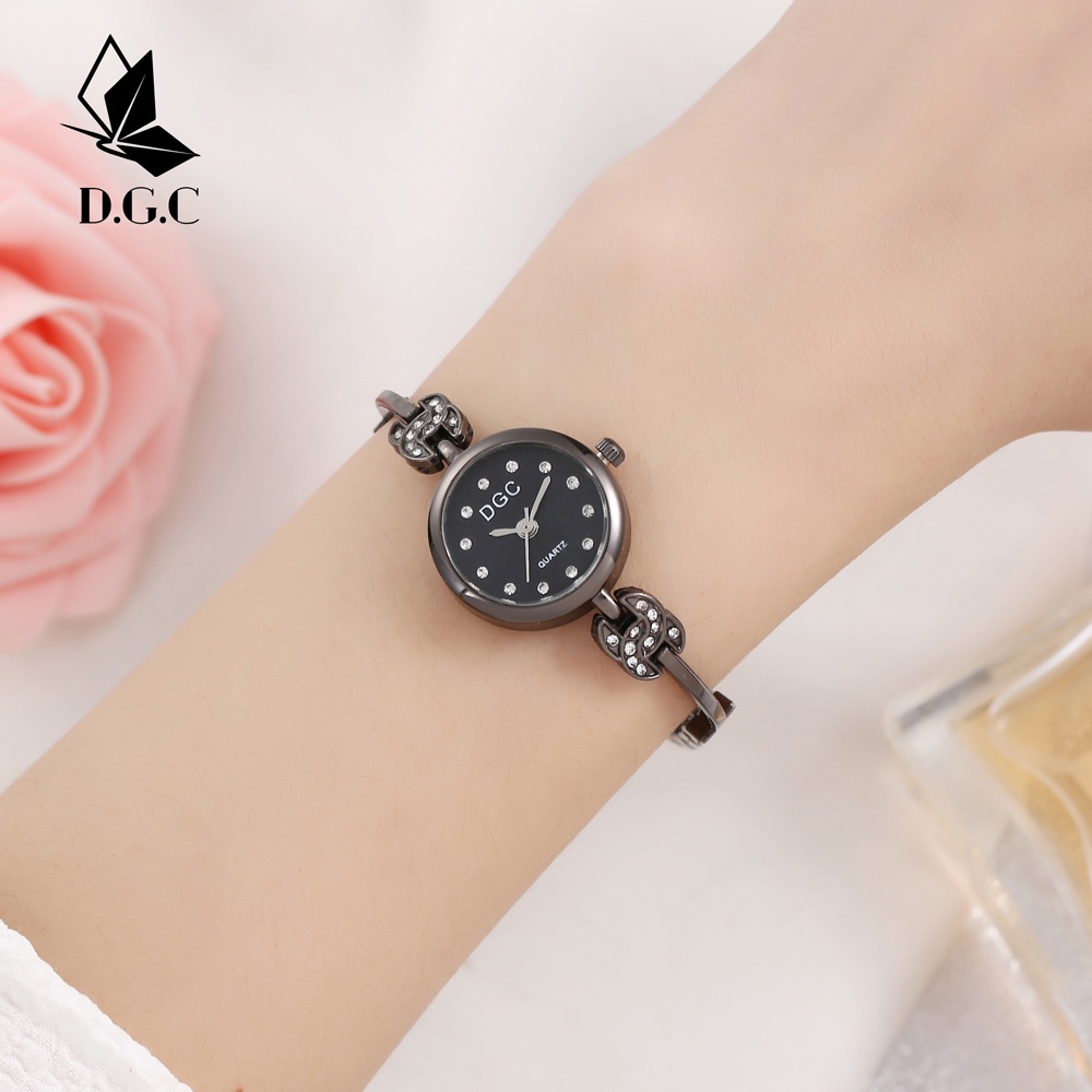 D.G.C✅Jam Tangan Wanita Kuarsa Wanita Diamond Import Fashion Titanium Cewek Quartz W244