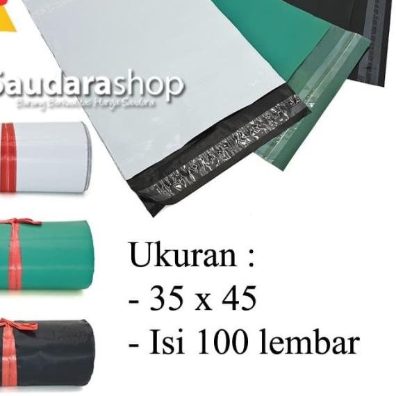 

Polymailer Ekonomis 35x45 (100pcs) / Plastik Packing Online 35x 45 - HijauTua(dof)