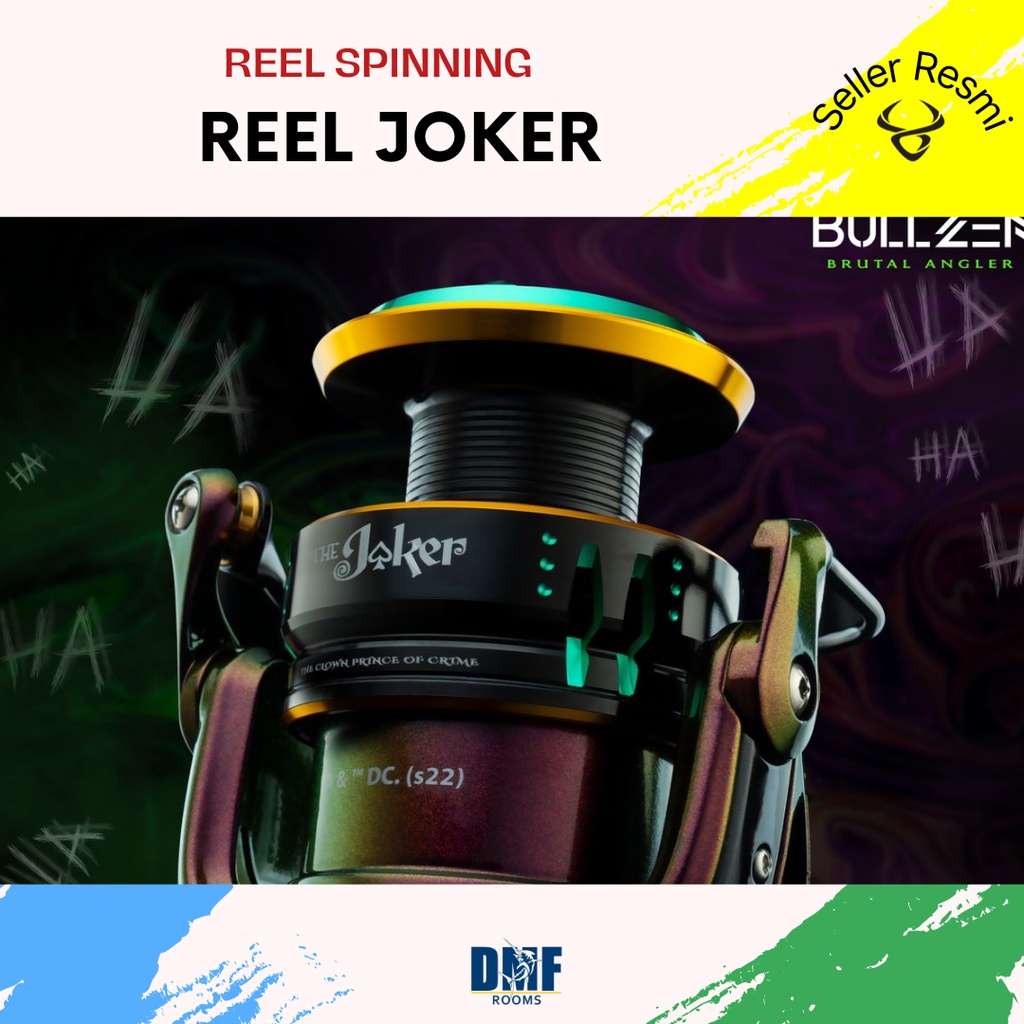 BULLZEN REEL JOKER | REEL BULLZEN | REEL SPINNING