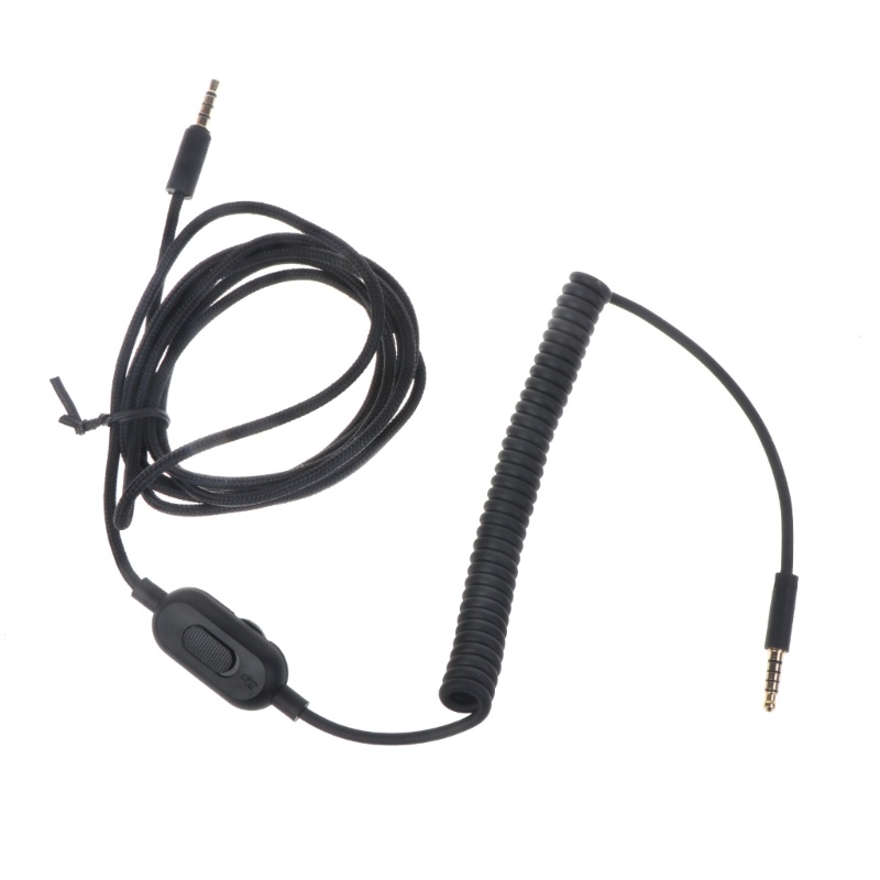 Bt Braided Pengganti Kabel Ekstensi Music Cord Wire Untuk G433 G Pro Headset Gaming Bermutu Tinggi Kabel Tahan Lama Cord