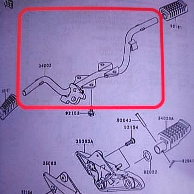 besi step footstep foot step depan athlete ori KMI