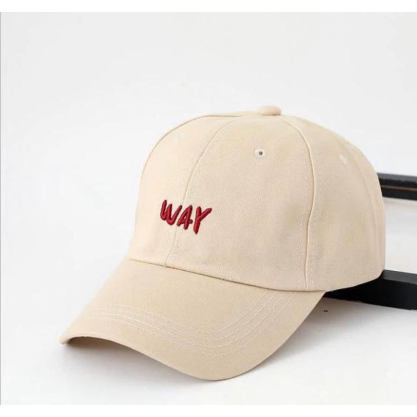 topi basebal terbaru / topi pria dan wanita paling keren logo way