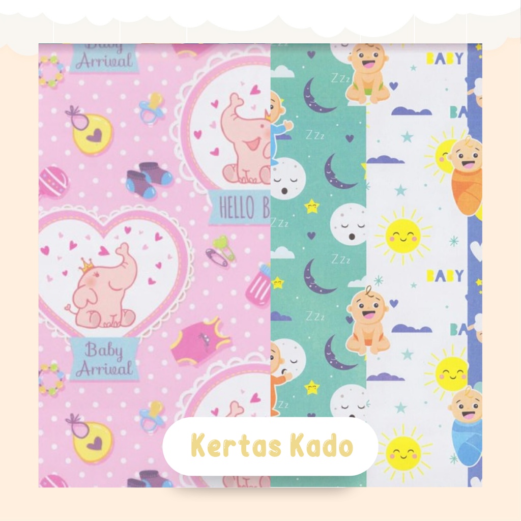 

Kertas Kado atau Gift Wrap Untuk Tambahan