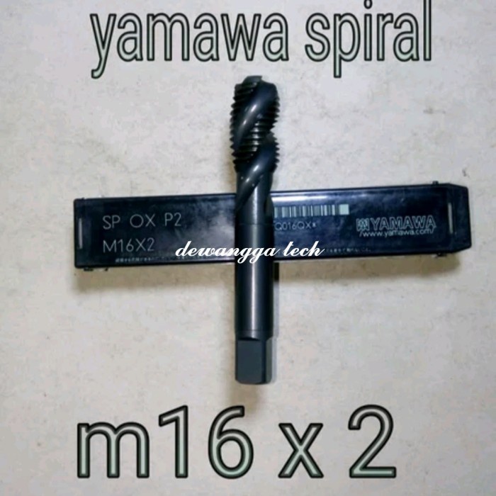 tap M16x2 SP OX P2 tap mesin spiral m16 x 2