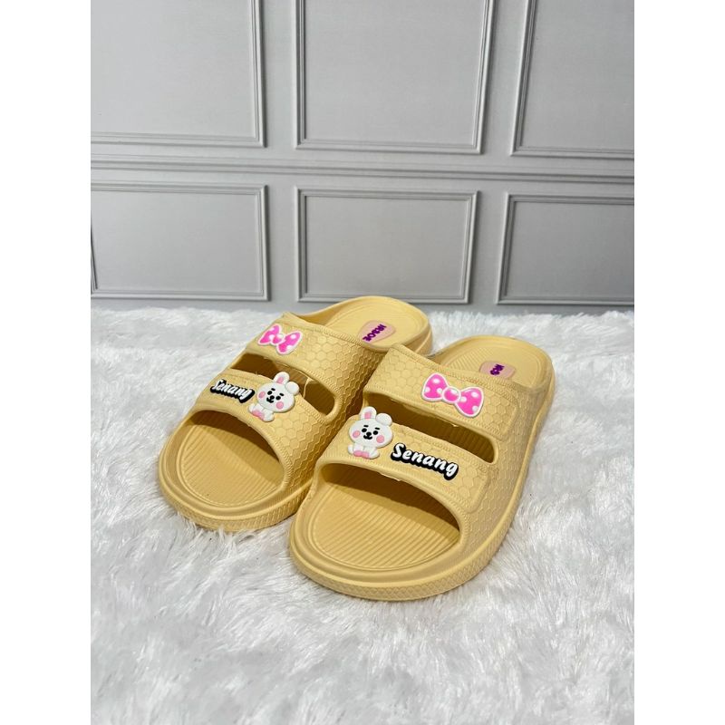 218-M SANDAL SELOP WANITA DEWASA KELINCI SENANG 36-40 IRSOE