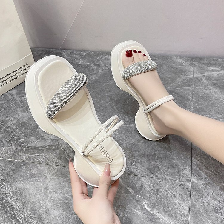 [ ORIGINAL IMPORT] Sepatu Sandal Slip On Wanita Import Premium Quality ID194