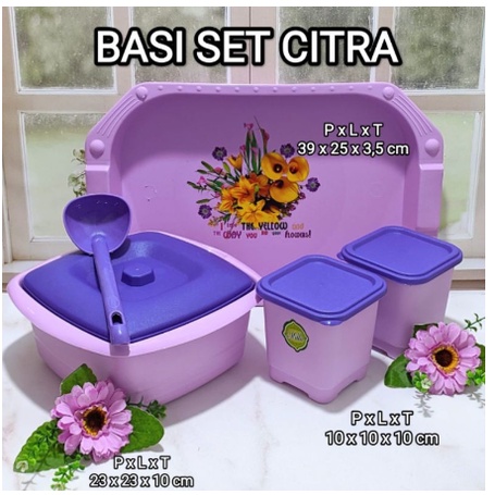 Jual Prasmanan Set Nampan Basi Segi Set Citra Tempat Lauk Tempat Makanan Set Wadah Makan