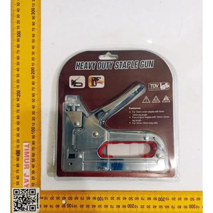 

MOLLAR Staple Gun 3 in 1 Way Heavy Duty Staples Tembak hekter jok